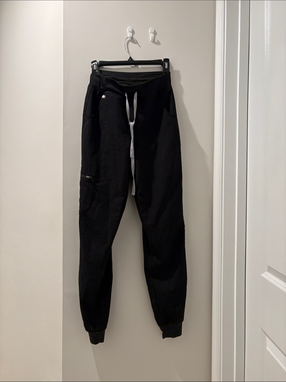 Figs Black Jogger Pants size XS tall